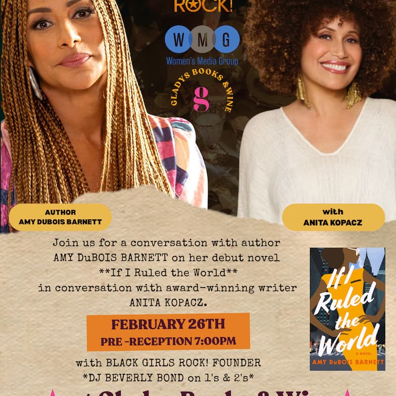 Cover Image for If I Ruled The World by Amy Dubois Barnett Book Signing & Convo with Anita Kopacz