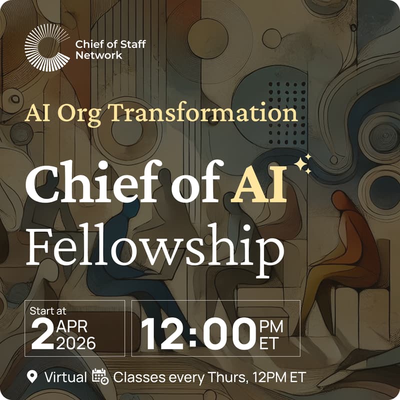 Cover Image for Chief of AI Fellowship
