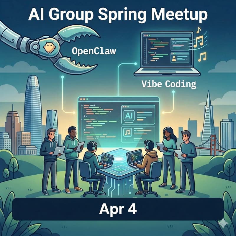 Cover Image for AI Group Spring Meetup – Silicon Valley
