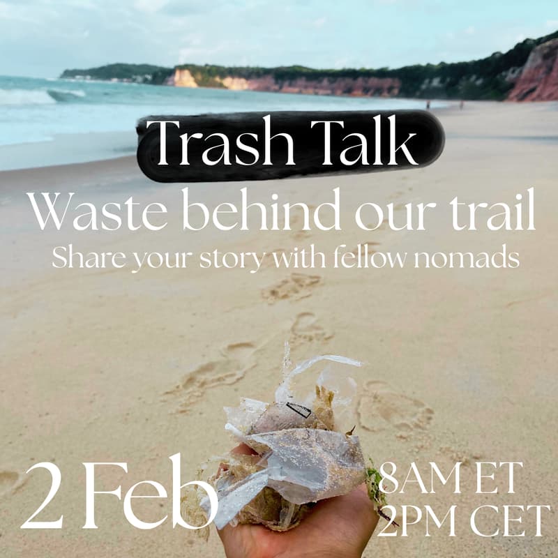 Cover Image for Cyber Monday - Cowork & Network: Trash Talk - Waste behind our trail