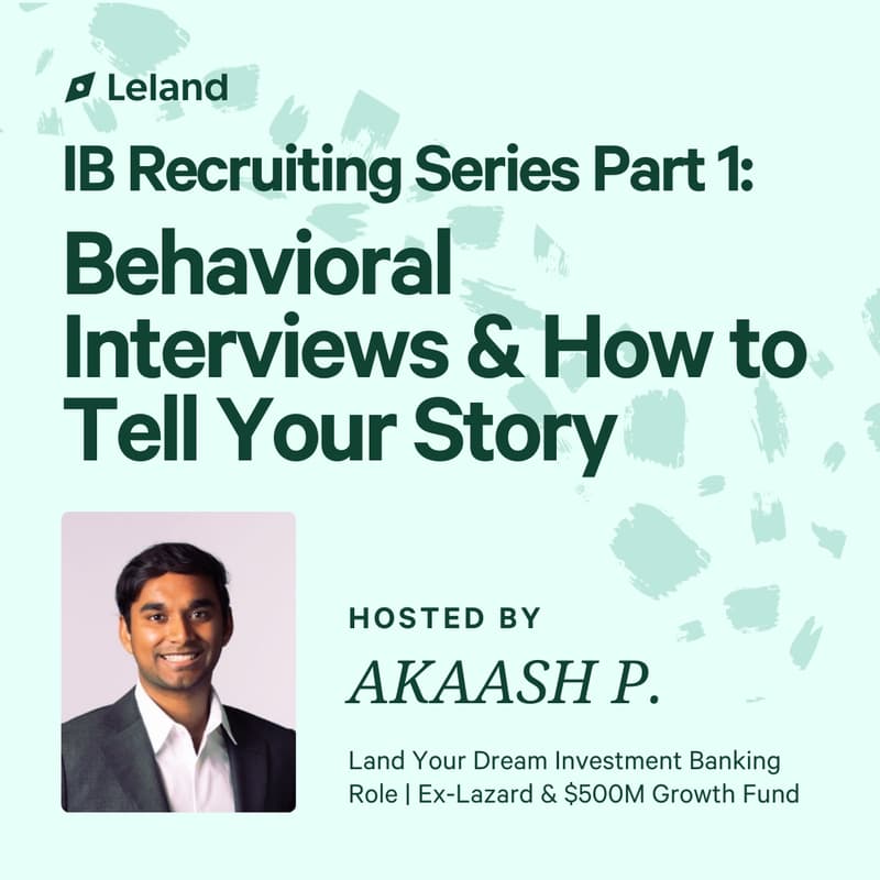 Cover Image for Behavioral Interviews & How to Tell Your Story