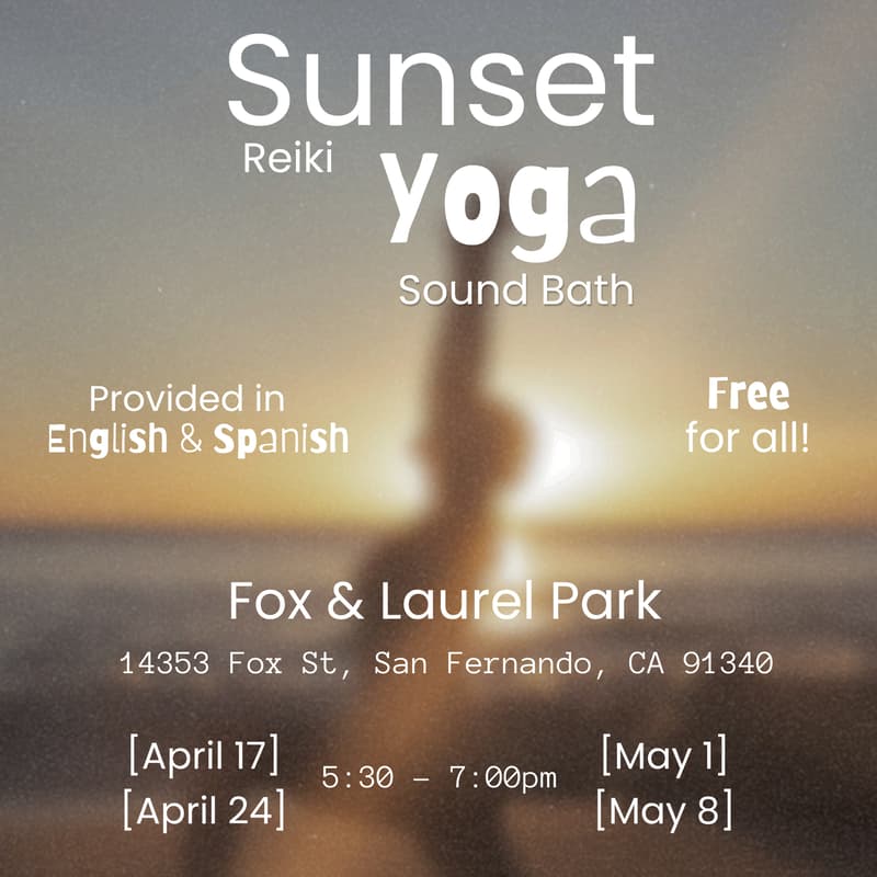 Cover Image for Sunset Yoga / Yoga Al Atardecer