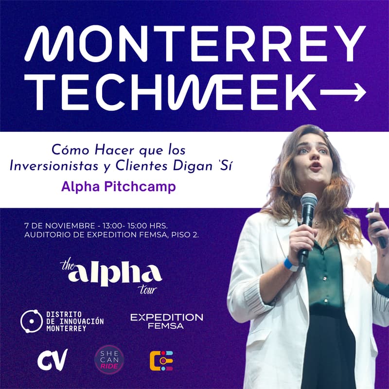 Cover Image for Alpha Pitchcamp: Cómo Hacer que los Inversionistas y Clientes Digan ‘Sí