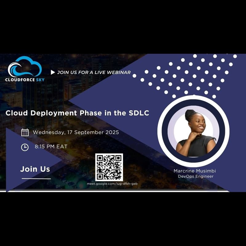 Cover Image for Cloud Deployment Phase in the SDLC - Marcrine Musimbi