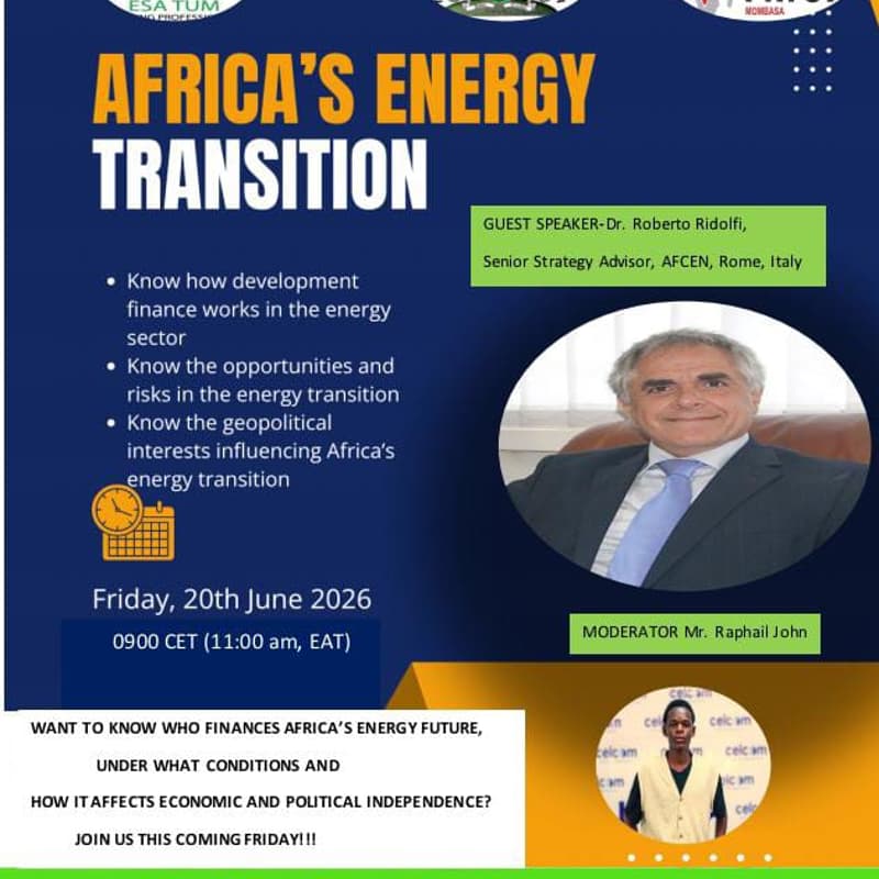 Cover Image for Africa's Energy Transition