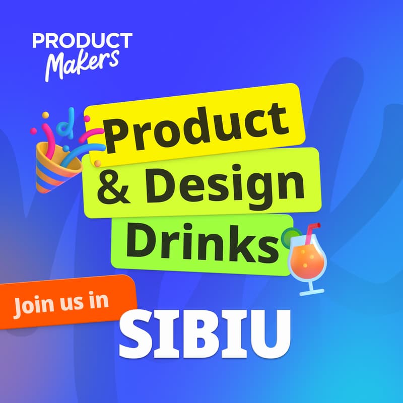 Cover Image for Product & design drinks in Sibiu
