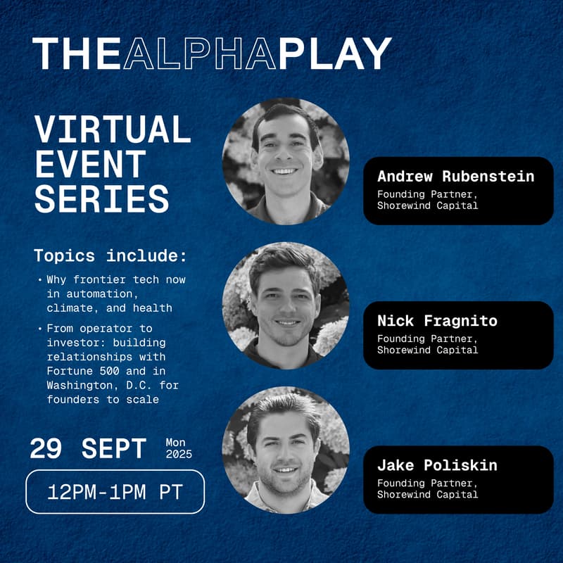 Cover Image for The Alpha Play <> Shorewind Capital