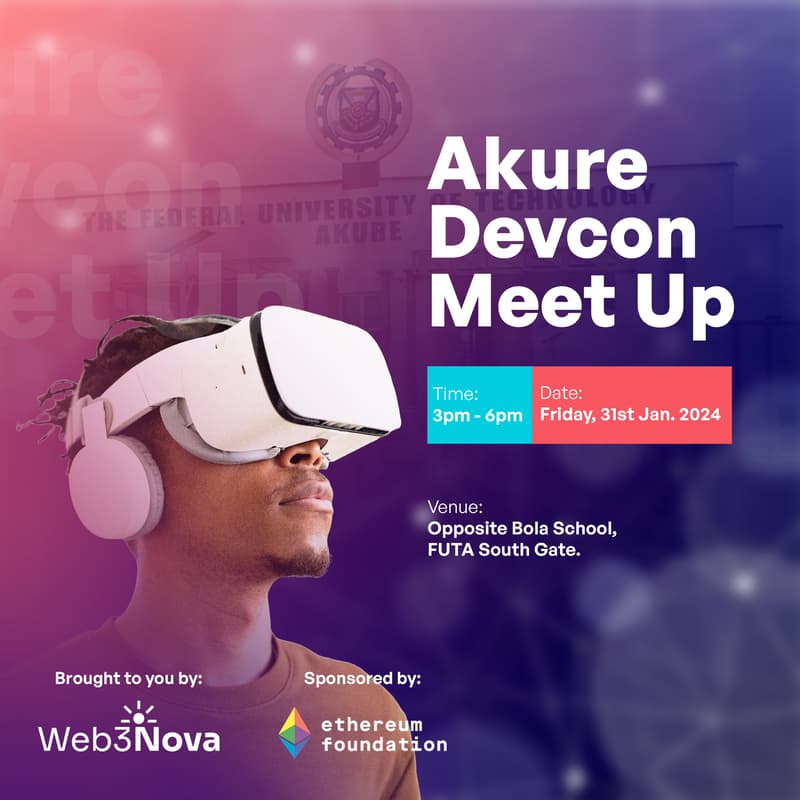 Cover Image for Devcon Recap Akure  Meet Up