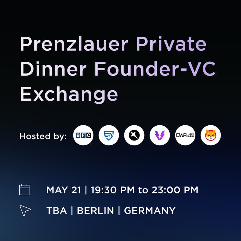 Cover Image for "Prenzlauer Private Dinner: Founder-VC Exchange"