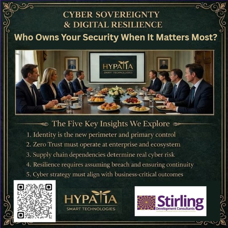Cover Image for Session 4: Cyber Sovereignty & Digital Resilience: Who Owns Your Security When It Matters Most?