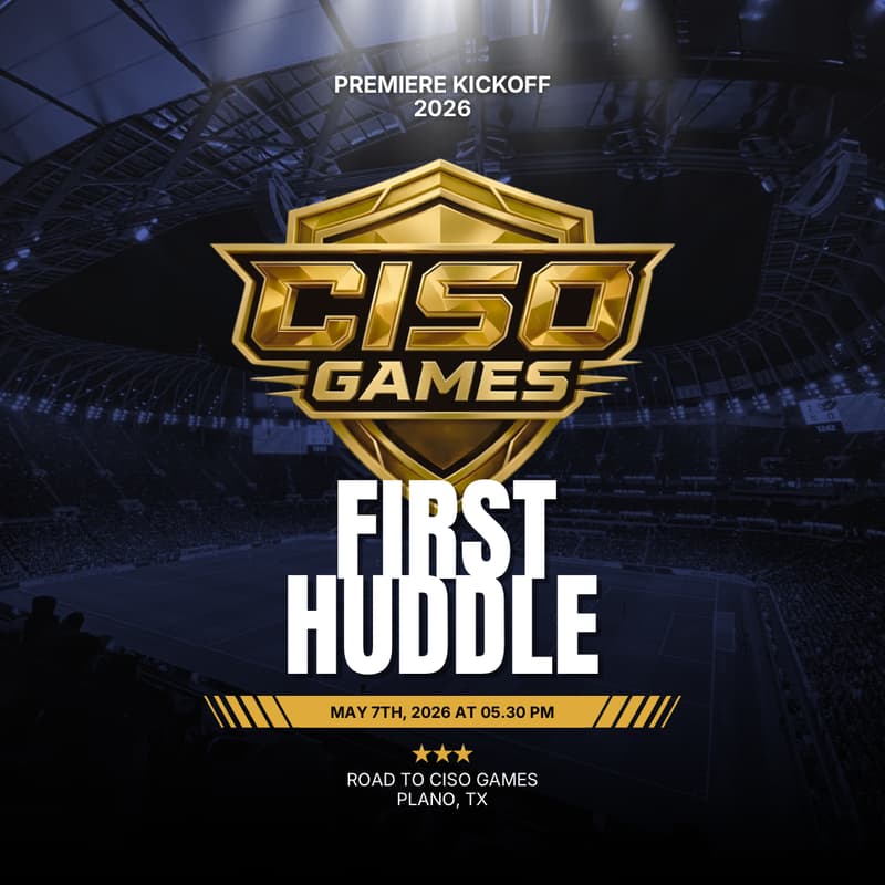 Cover Image for CISO Games 1st Huddle