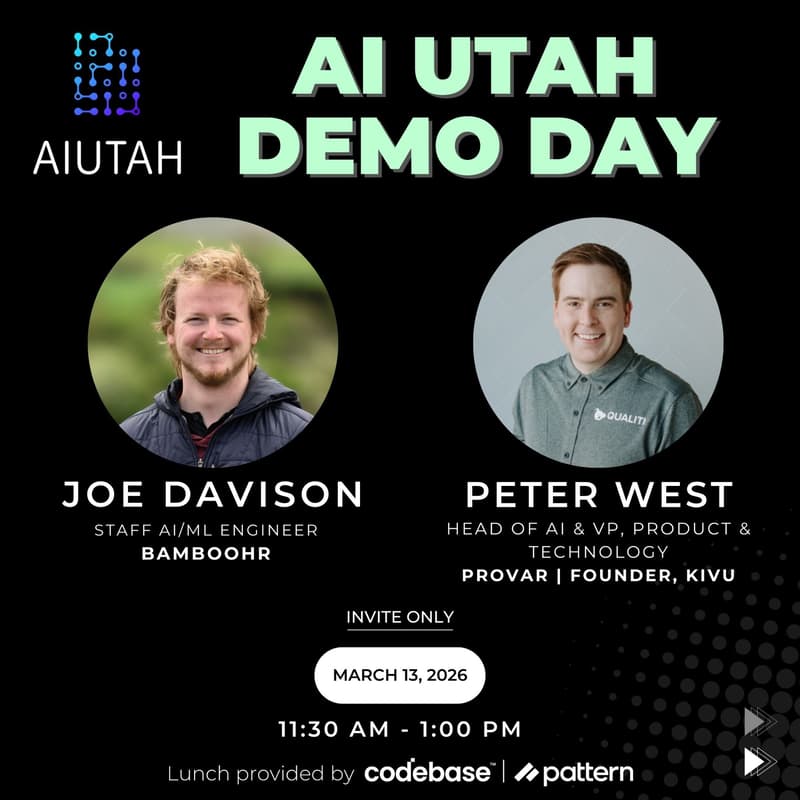 Cover Image for AI Utah Demo Day