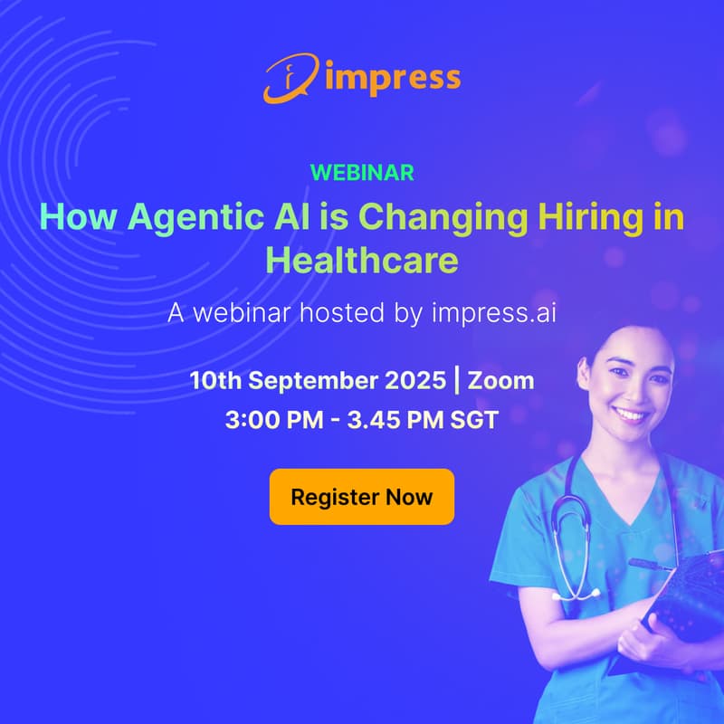 Cover Image for Webinar: How Agentic AI is Changing Hiring in Healthcare
