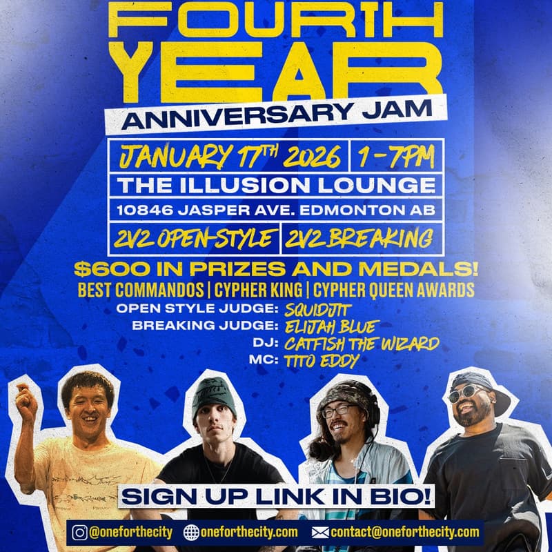 Cover Image for One for the city | 4th year anniversary jam