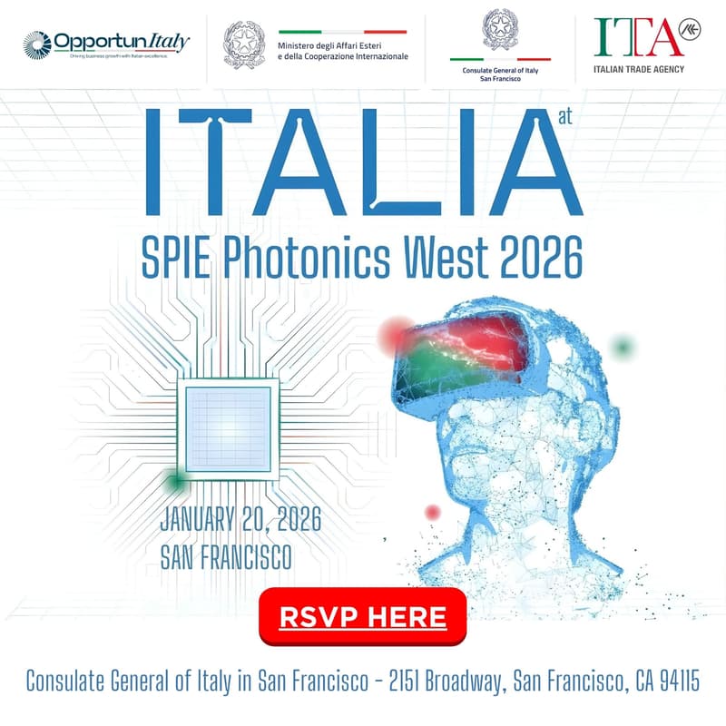 Cover Image for Italian Networking Reception – SPIE Photonics West 2026