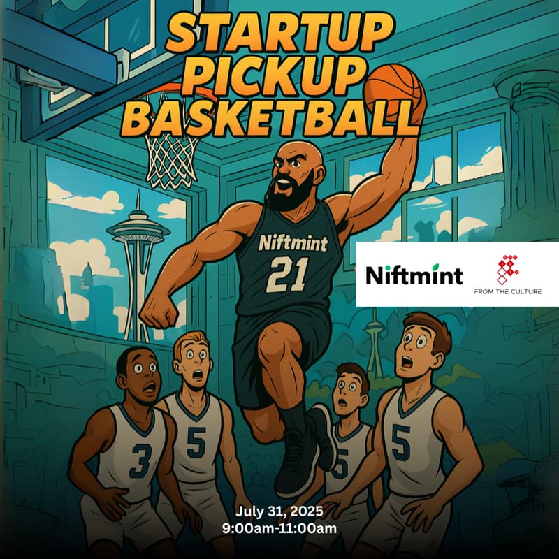 Cover Image for Startup Pickup Basketball presented by Niftmint | Seattle Tech Week