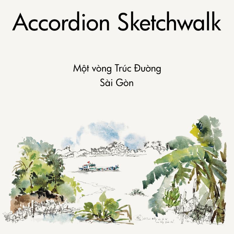 Cover Image for Hoà Mình x Nha Đam Atelier | ACCORDION SKETCHWALK: Dã ngoại và Ký hoạ