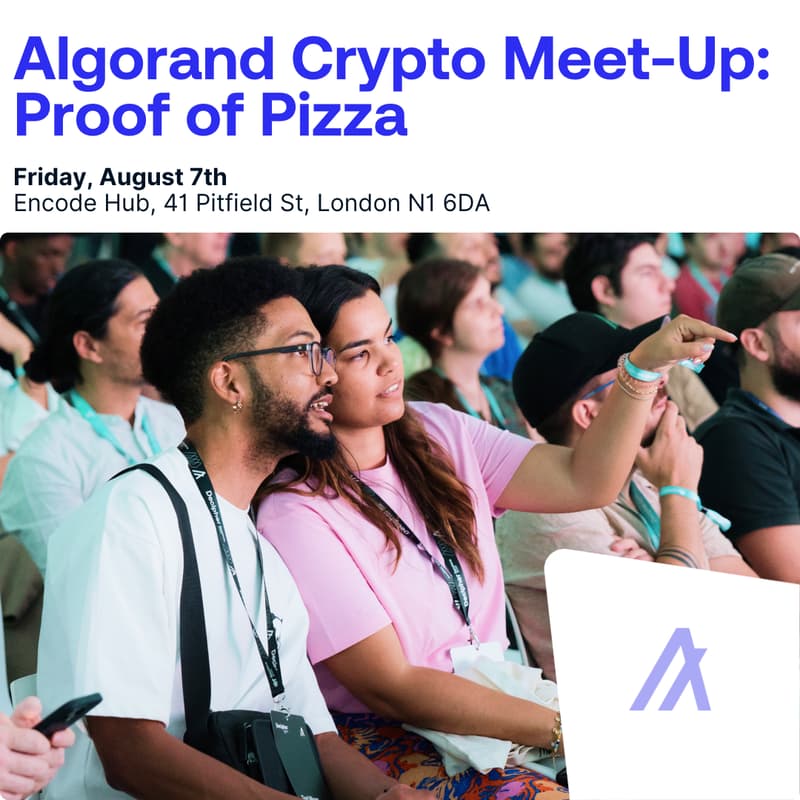 Cover Image for Algorand Crypto Meet-Up: Proof of Pizza