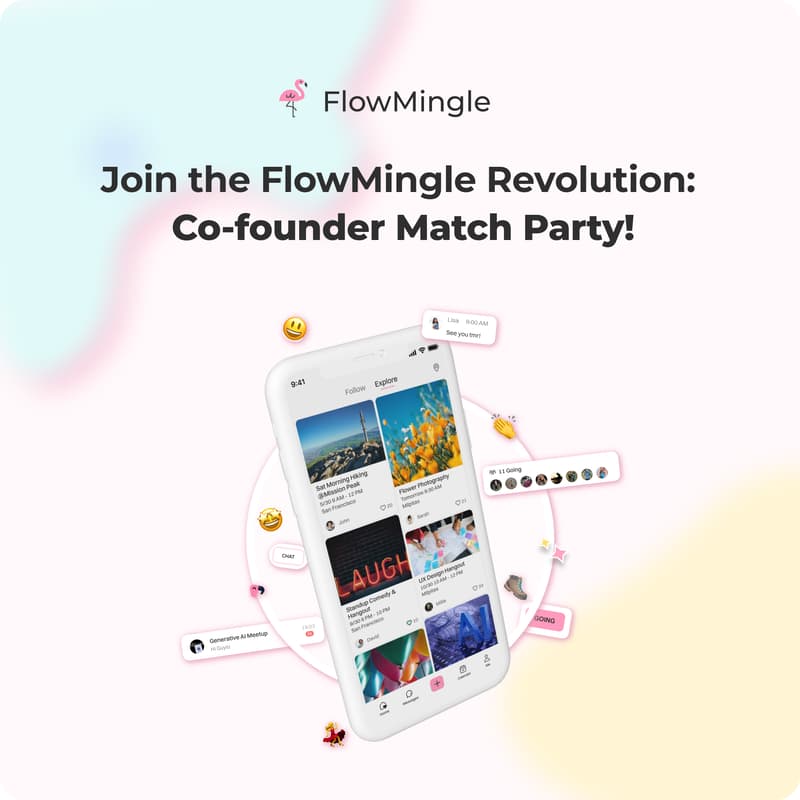 Cover Image for Co-Founder Match Party: Find Your Dream Startup Partner!