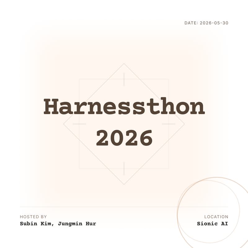Cover Image for Harnessthon 2026
