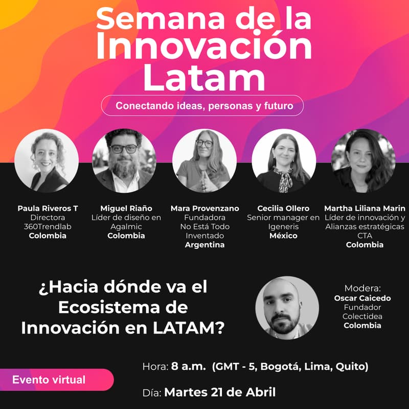 Cover Image for PANEL: ¿Hacia dónde va el Ecosistema de Innovación en LATAM?