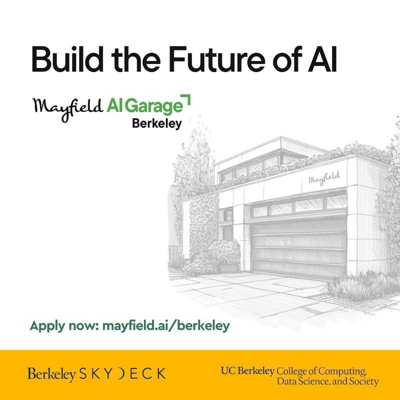 Cover Image for Mayfield AI Garage at Berkeley Launch Event