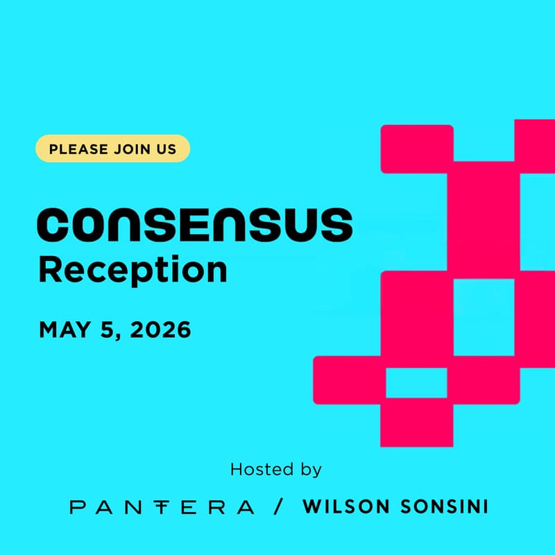 Cover Image for Consensus Reception hosted by Pantera Capital & Wilson Sonsini