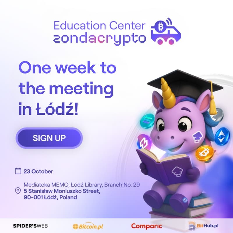 Cover Image for zondacrypto Education Center: Łódź