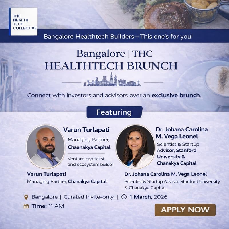 Cover Image for Bangalore | THC Healthtech Startup Brunch