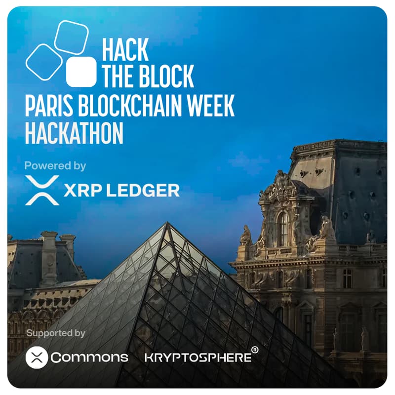 Cover Image for HACK THE BLOCK 2026 Paris Blockchain Week XRPL Hackathon