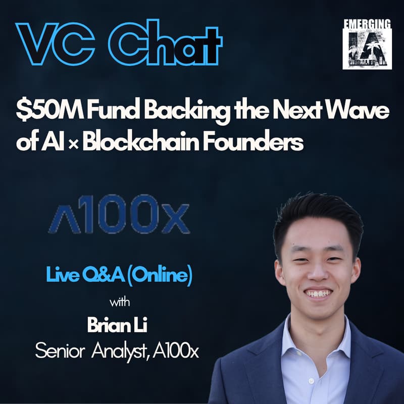 Cover Image for Breaking into Venture & AI/Crypto Trends - VC Chat with A100x [webinar]