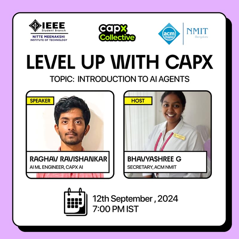 Cover Image for Level Up with Capx <> ACM NMIT