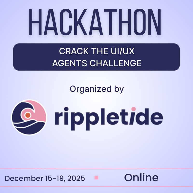 Cover Image for CRACK THE UI/UX OF AGENTS: Build Intuitive AI Agent Interfaces