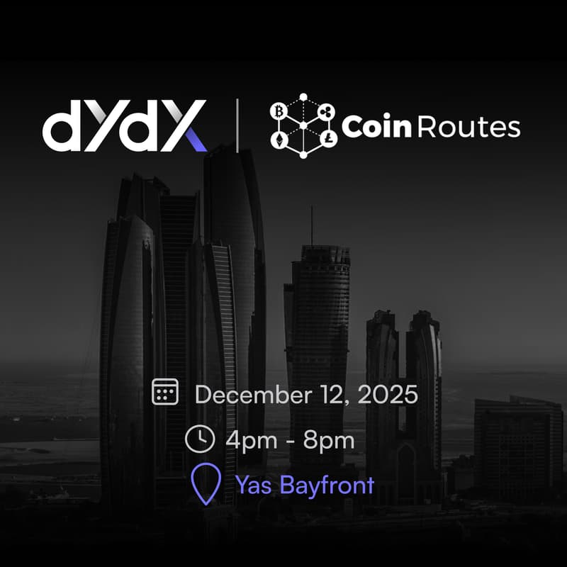 Cover Image for The Launch: CoinRoutes × dYdX