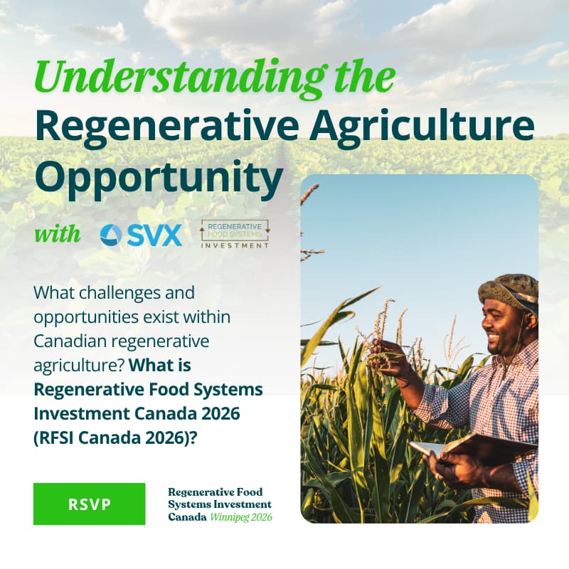 Cover Image for Understanding the Regenerative Agriculture Opportunity / RFSI Canada 2026