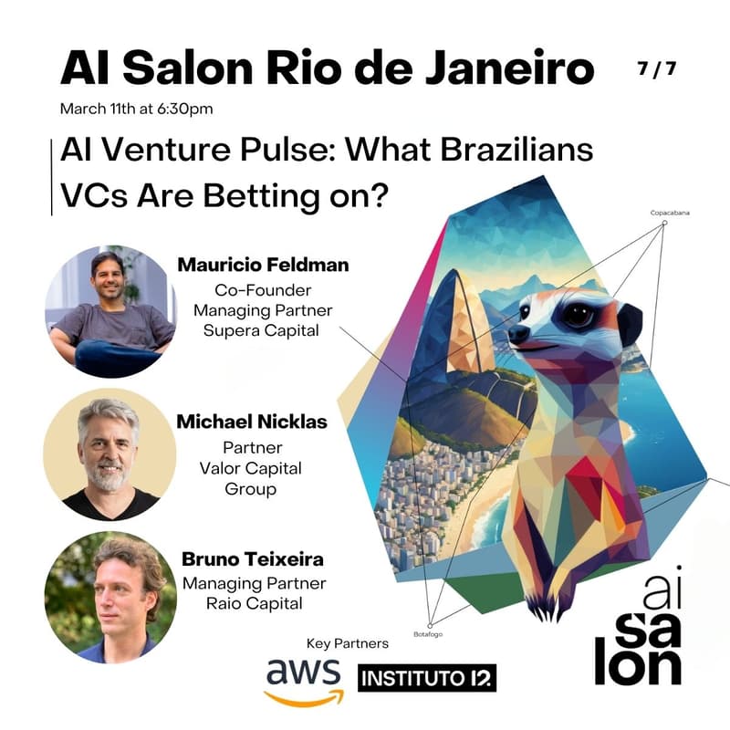 Cover Image for AI Salon Rio de Janeiro: What Brazilian VCs Are Betting On?