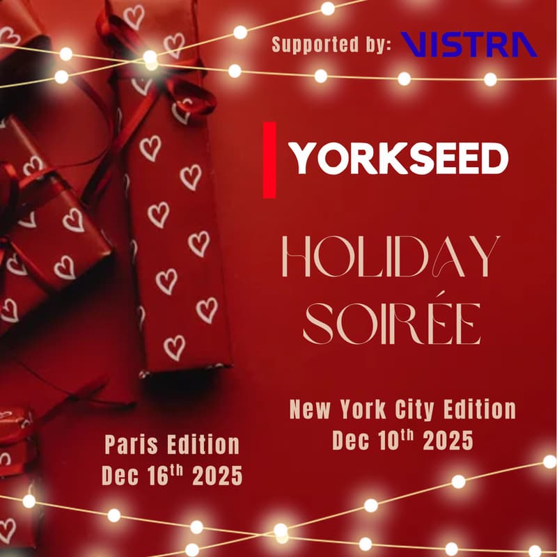 Cover Image for Yorkseed Investors Founders Holiday Soirée : NYC Edition