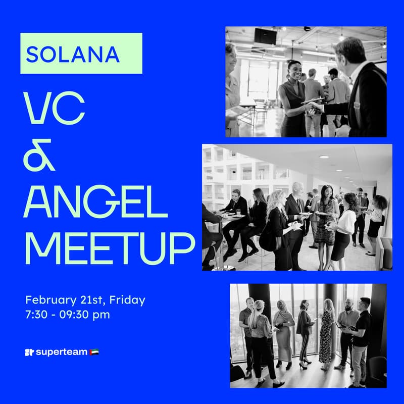 Cover Image for Solana VC & Angel Meetup
