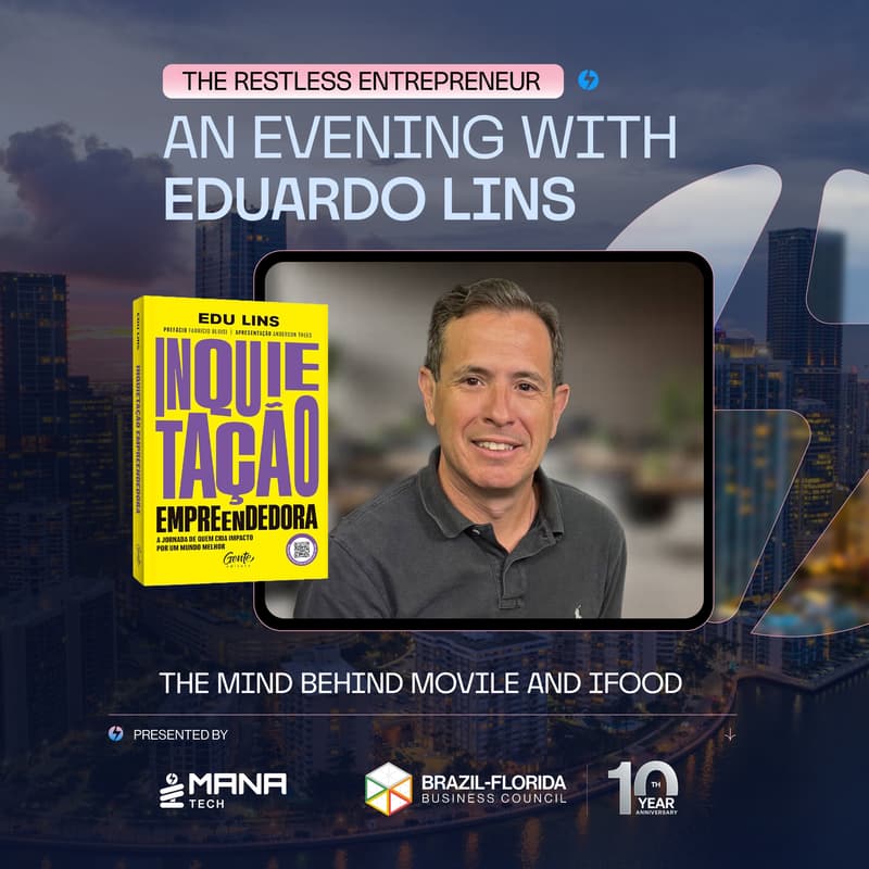 Cover Image for The Restless Entrepreneur: An Evening with Eduardo Lins