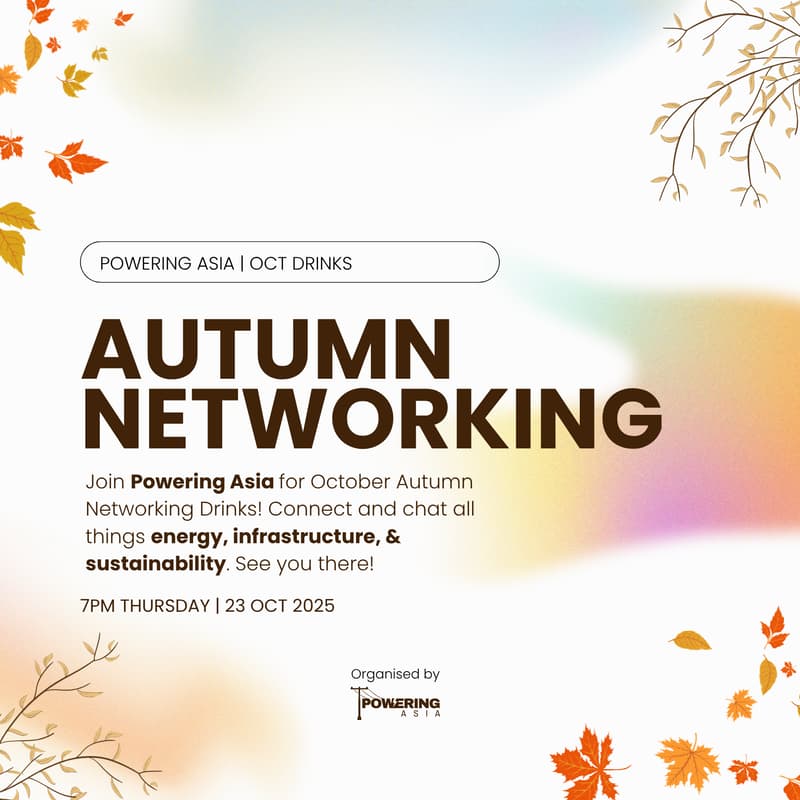 Cover Image for Powering Asia - Autumn Networking Drinks #4