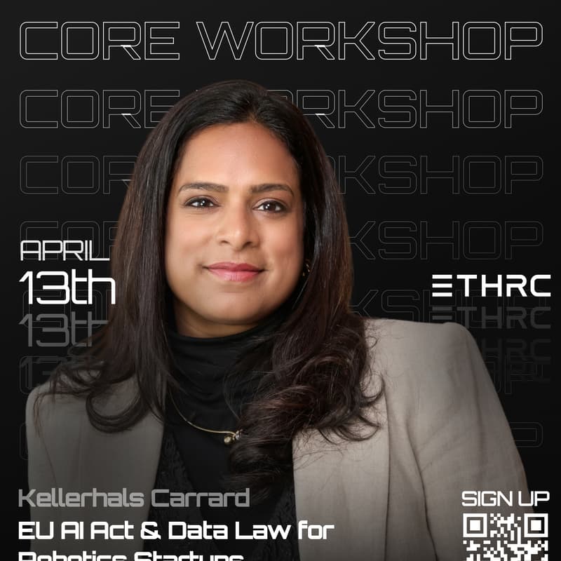 Cover Image for CORE Workshop - Navigating the Legal Landscape of AI & Robotics Products