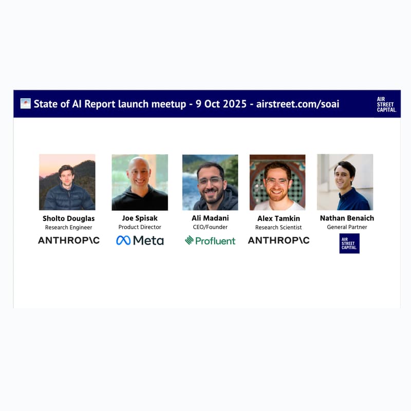 Cover Image for State of AI 2025 - SF launch event