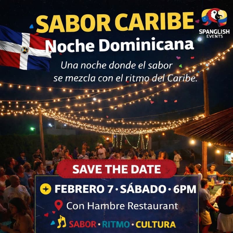 Cover Image for Sabor Caribe - Noche Dominicana