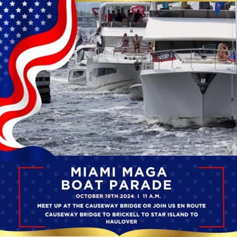 Cover Image for Miami Maga Boat Parade