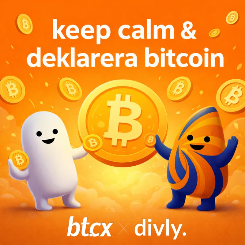 Cover Image for Keep Calm & Deklarera Bitcoin