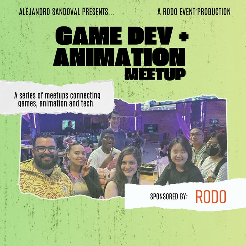 Cover Image for Rodo's - Lightbox Prep Day 2 - Game Dev + Animation Meetup - Job Pitch Practice