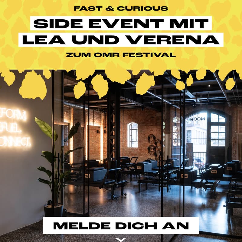 Cover Image for Fast & Curious x OMR: Pilates Side Event mit Lea & Verena