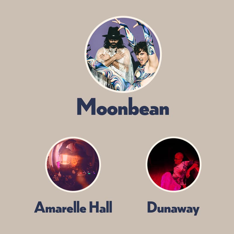 Cover Image for MOONBEAN, Amarelle Hall & Dunaway | Live at CoQuest