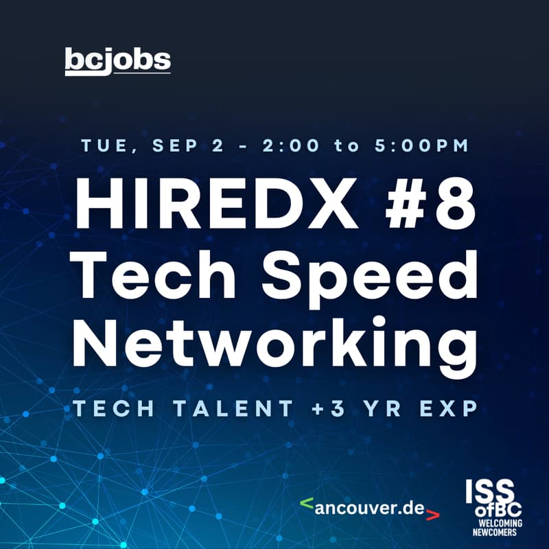 Cover Image for HiredX #8 - Tech Speed Networking (Candidates)