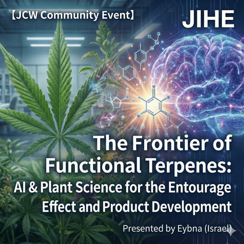 Cover Image for The Frontier of Functional Terpenes: AI & Plant Science for the Entourage Effect and Product Development [JCW Community Event]